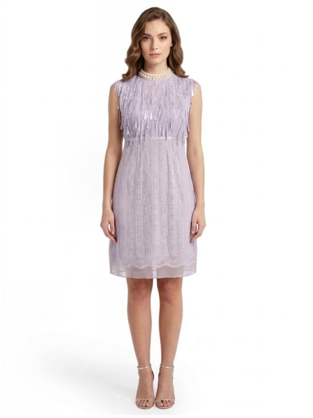 Marc Jacobs teardrop sequin lace dress, purple, Womens Size 0